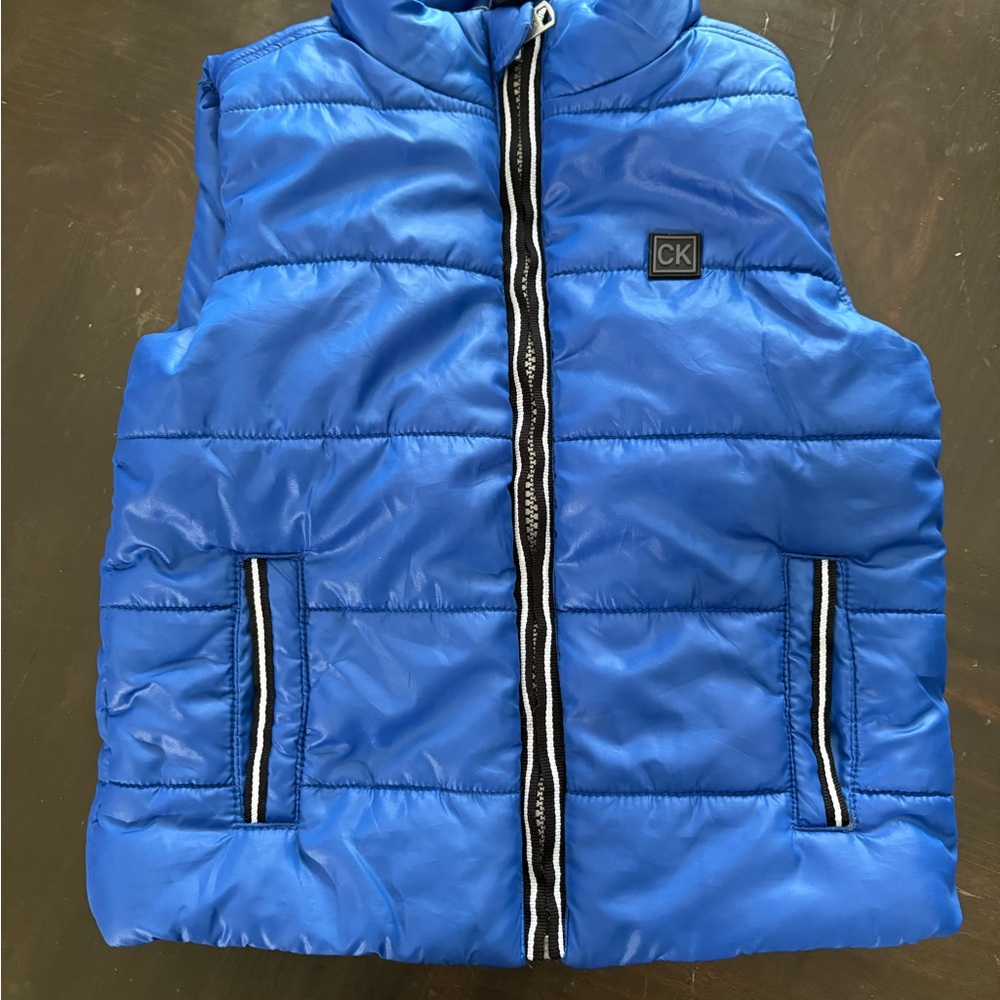 Calvin Klein Jeans Royal Blue Puffer Vest